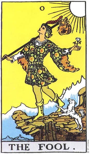 Rider-Waite-Smith - The Fool