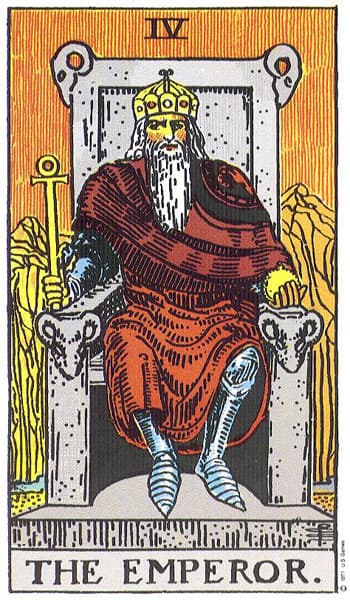 Rider-Waite-Smith - The Emperor