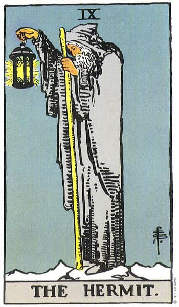 Rider-Waite-Smith - The Hermit