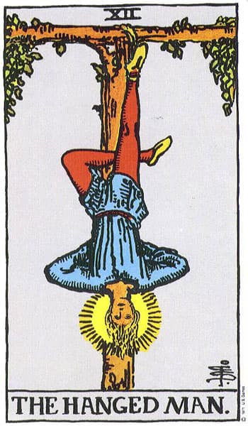 Rider-Waite-Smith - The Hanged Man