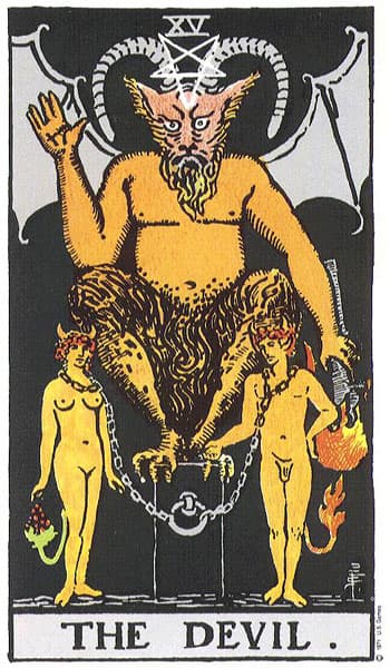 Rider-Waite-Smith - The Devil