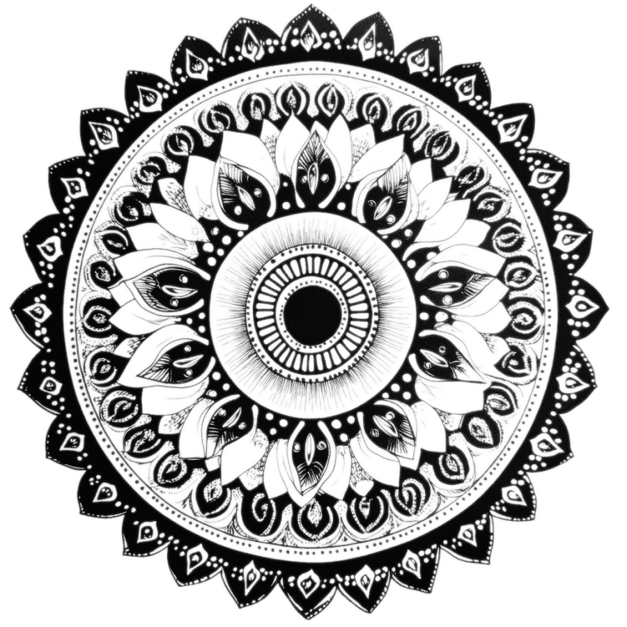 Sacred geometry mandala 1