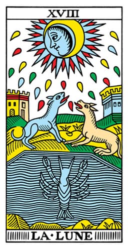 The Meaning of The Moon in Tarot