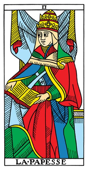 Tarot de Marseille - The High Priestess
