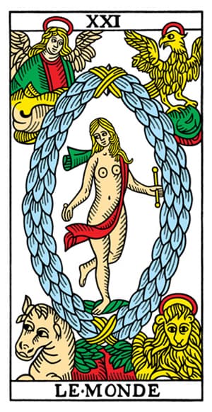 Tarot de Marseille - The World