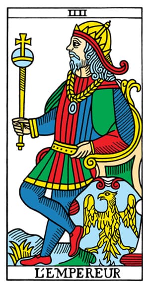 Tarot de Marseille - The Emperor