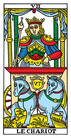 Tarot de Marseille - The Chariot