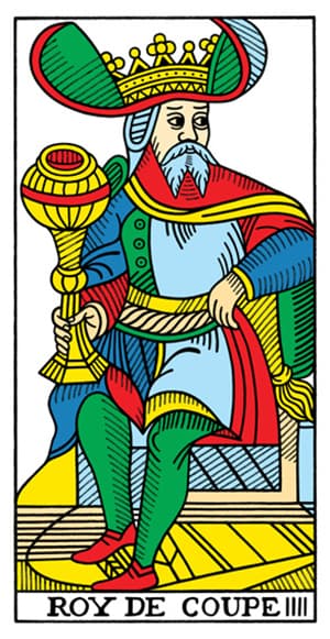 Tarot de Marseille - King of Cups