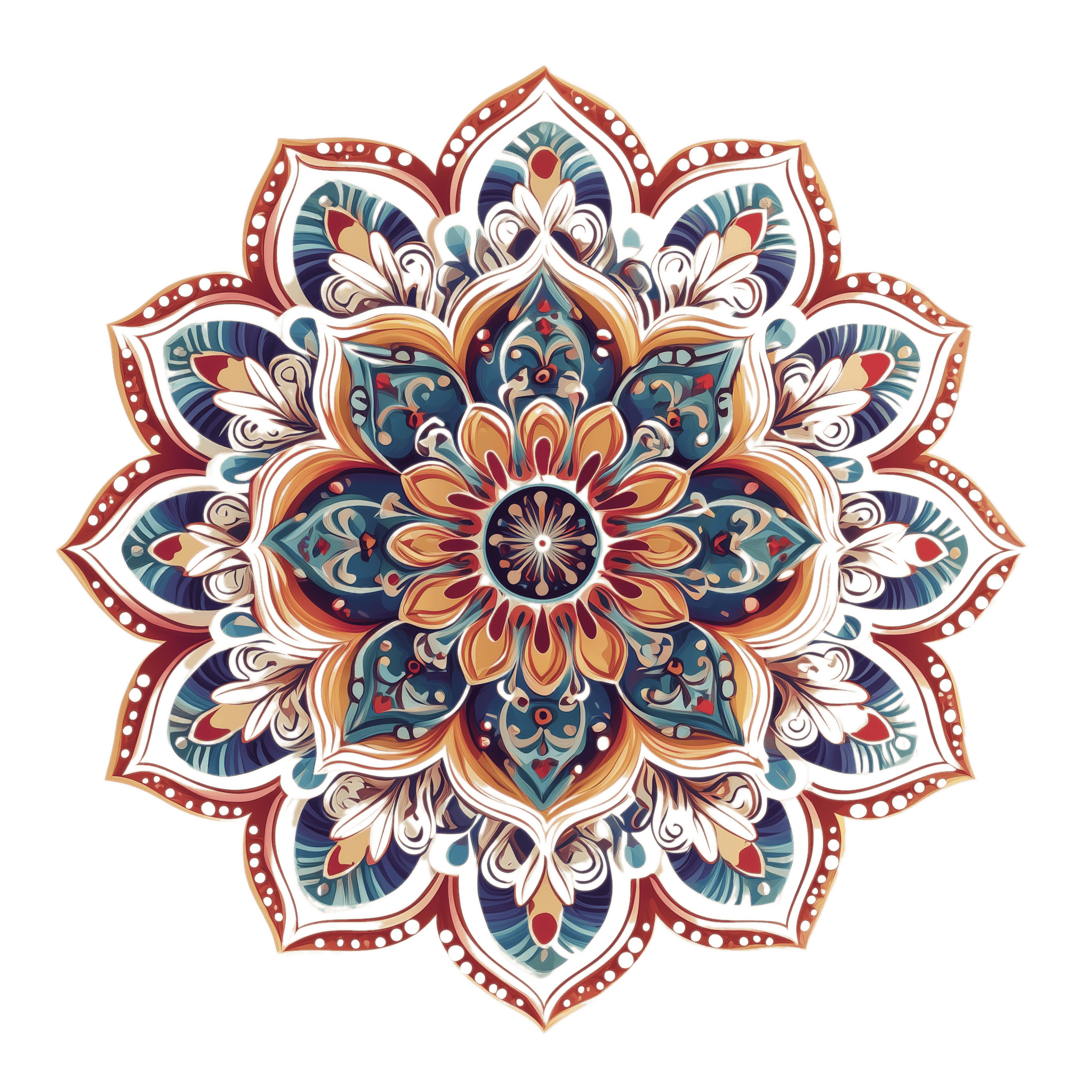 Sacred geometry mandala 2