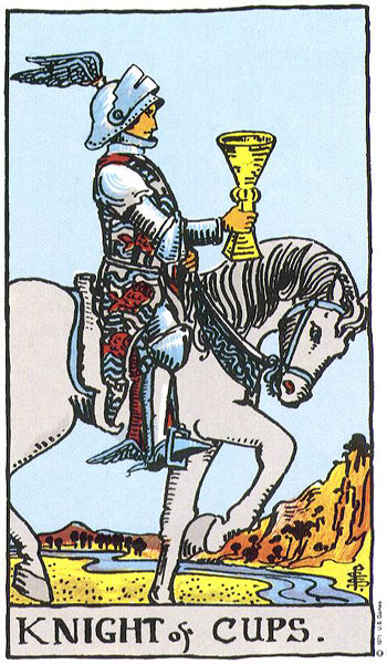 Rider-Waite-Smith - Knight of Cups