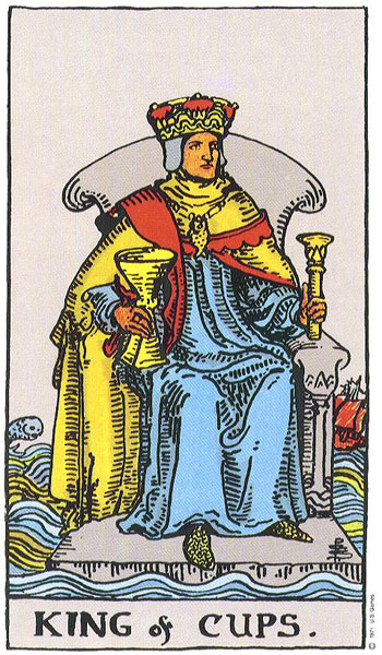 Rider-Waite-Smith - King of Cups