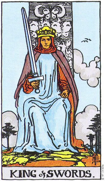 Rider-Waite-Smith - King of Swords
